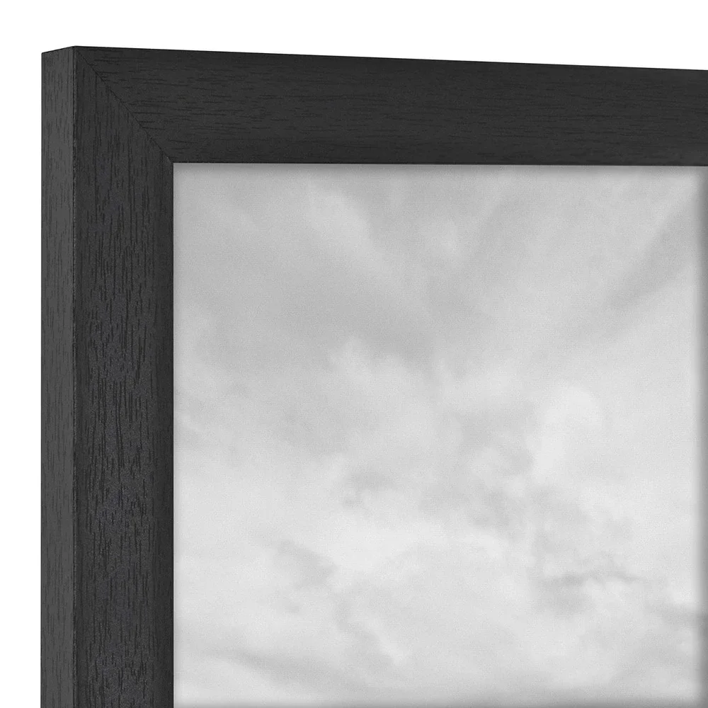 MCS Studio Gallery 14x22 Black Woodgrain Wall Picture Frames 2 Pack 40945